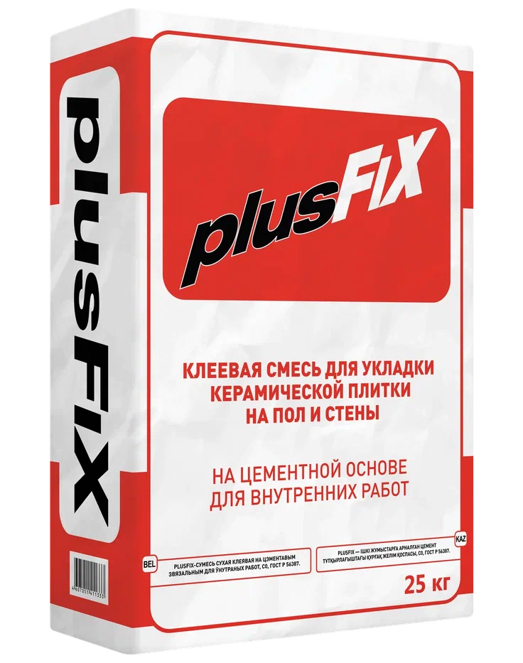Купить PlusFix - клеевая смесь 25kg bag в Уфе