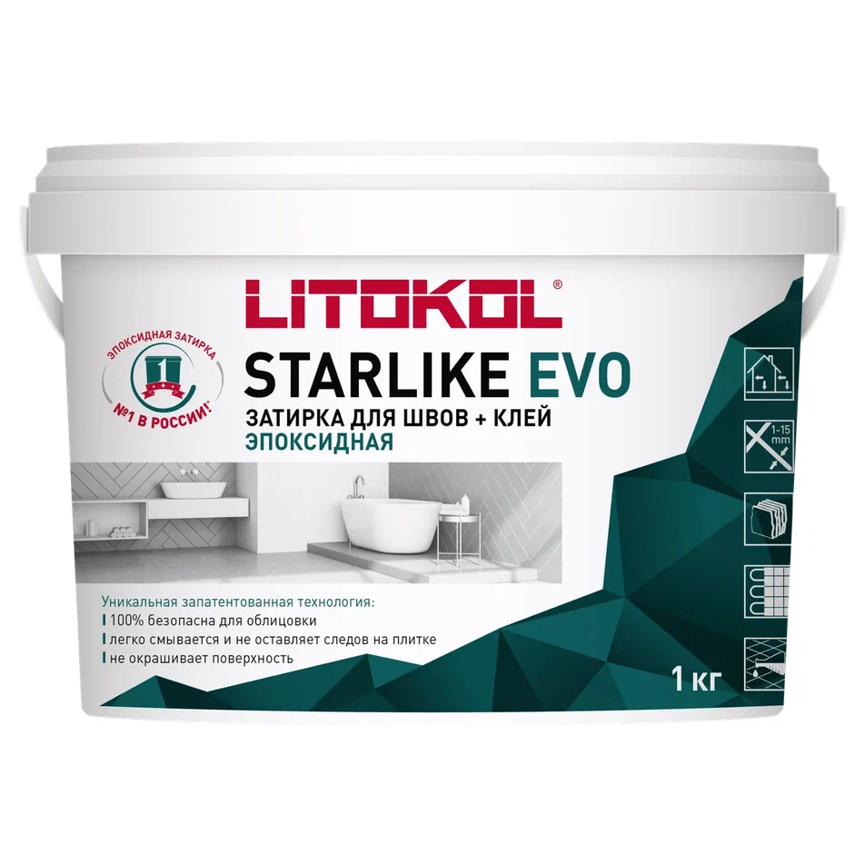 Купить STARLIKE EVO S.830 ROSA KYOTO затир.смесь (1kg bucket) в Уфе