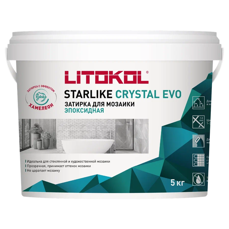 Купить STARLIKE EVO S.700 CRYSTAL затир.смесь (5kg bucket) в Уфе