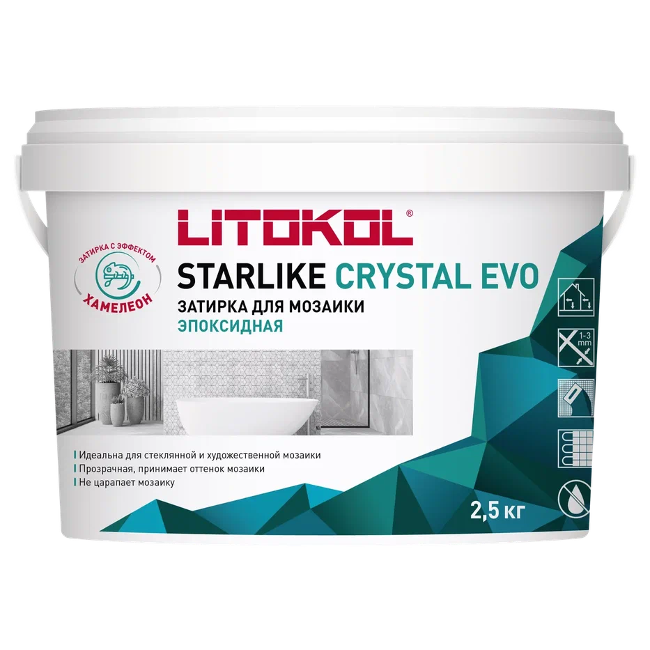 Купить STARLIKE EVO S.700 CRYSTAL затир.смесь (2,5 kg bucket) в Уфе