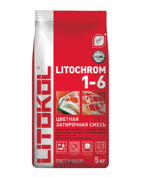 Купить LITOCHROM 1-6 C.30 ж.-серая-затир.смесь 25kg bag в Воронеже