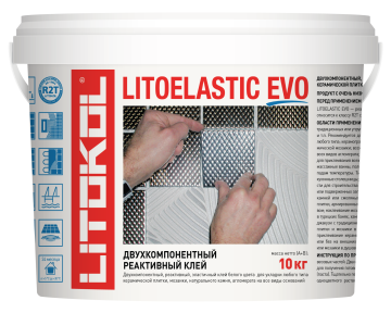 Купить LITOELASTIC - двухкомпонентный клей 5kg bucket в Нижнем Новгороде