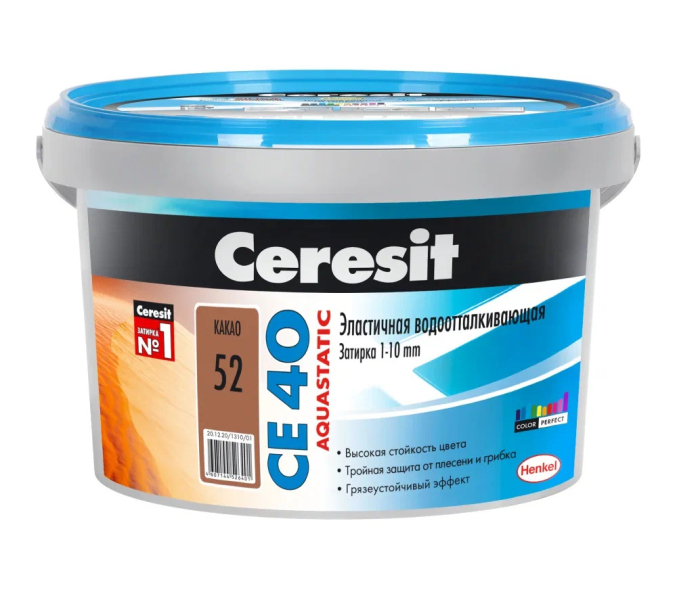 Купить CE 40/2 Затирка аквастатик (какао 52) в Нижнем Новгороде-1