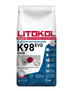 Купить Litostone К98-серая-клеевая смесь 5kg Al.bag в Уфе
