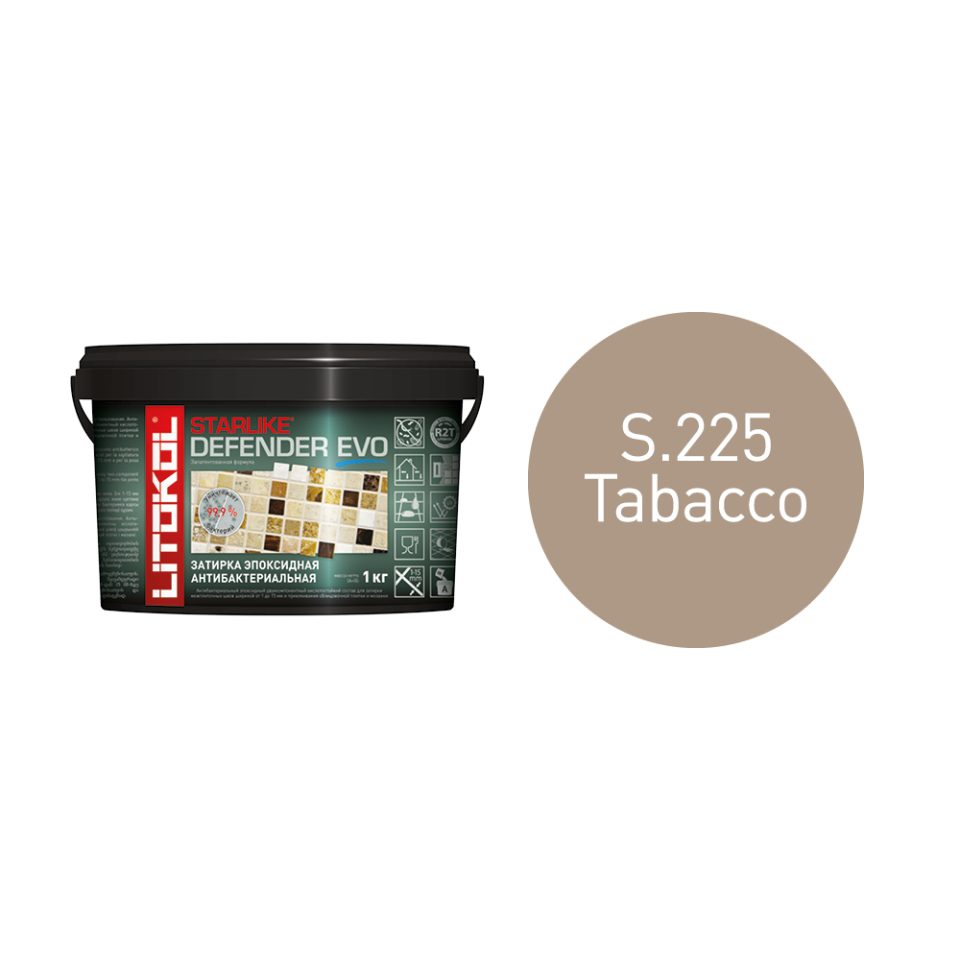 Купить STARLIKE Defender EVO S.225 TABACCO антибакт.затир.смесь 1kg bucket в Уфе