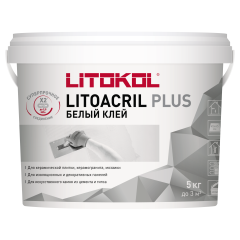 Купить LITOACRIL PLUS - пастообразный клей 5kg bucket в Уфе