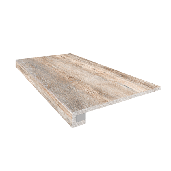 Купить Комплект (Ступень BG00 (33x120) непол. (прямоугол. бортик) без насечек+ Подступенок (14,5x120)) в Уфе-1