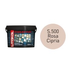 Купить STARLIKE EVO S.500 ROSA CIPRIA затир.смесь (2,5kg bucket) в Уфе