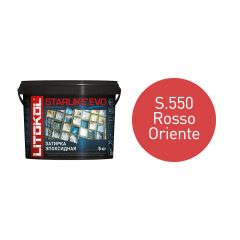Купить STARLIKE EVO S.550 ROSSO ORIENTE затир.смесь (5kg bucket) в Уфе