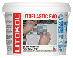 Купить LitoElastic EVO белый-двухкомпонентный клей 5kg bucket в Уфе
