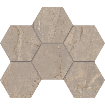 Купить Мозаика BR02 Гексагон 25x28,5x9 полир. в Уфе