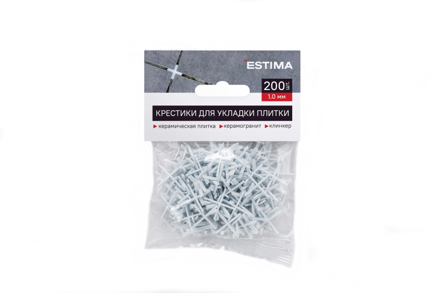 Купить Крестики для плитки 1,5 мм Estima PROFI (200 шт) в Новосибирске-2