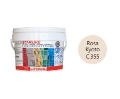 Купить LITOCHROM Starlike C.355 СOLORCRYSTAL RosaKyoto 2,5kg bucket в Уфе