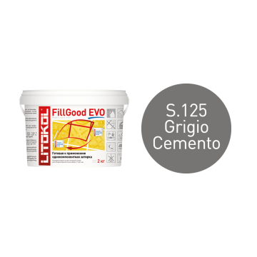 Купить FillGood EVO F.110 GRIGIO PERLA готовая к применению полиуретановая за 2,0kg bucket в Нижнем Новгороде