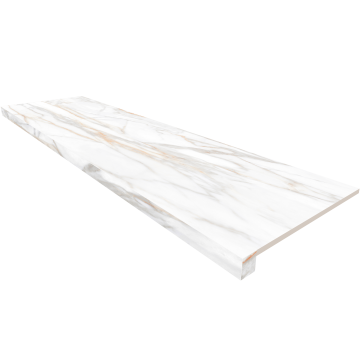 Купить Подоконник угловой SM02 33х120 полир. без бокового выступа (правый) в Уфе