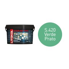 Купить STARLIKE EVO S.420 VERDE PRATO затир.смесь (1kg bucket) в Уфе