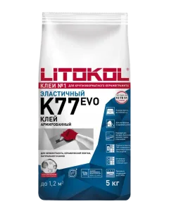 Купить SUPERFLEX K77 серый-клеевая смесь 5kg bag в Уфе #3