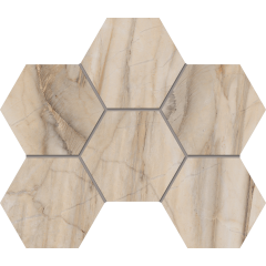 Купить Мозаика BR01 Гексагон 25x28,5x9 непол. в Уфе