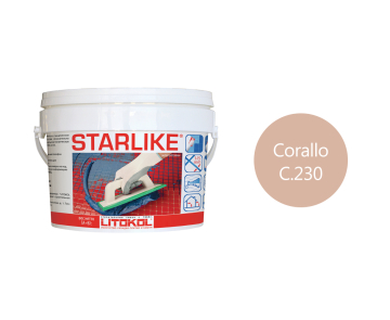 STARLIKE C.230 CORALLO затир.смесь 2,5kg bucket