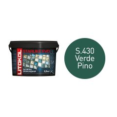 Купить STARLIKE EVO S.430 VERDE PINO затир.смесь (2,5kg bucket) в Уфе