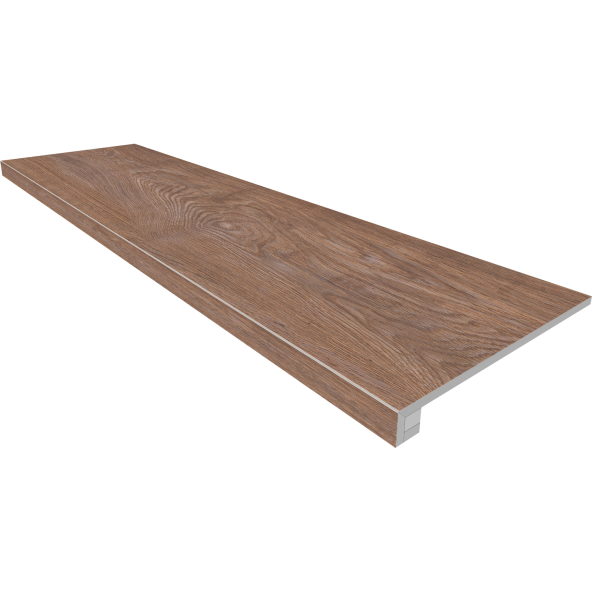 Купить Комплект (Ступень SI02 (33x120) непол. (прямоугол. бортик) без насечек + Подступенок (14,5x120)) в Екатеринбурге-1