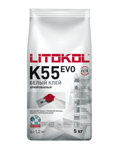 Купить LitoPlus K55-клеевая смесь 5kg Al.bag в Уфе