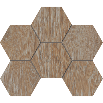 Купить Мозаика KW01 Гексагон 25x28,5x9 структур. в Уфе