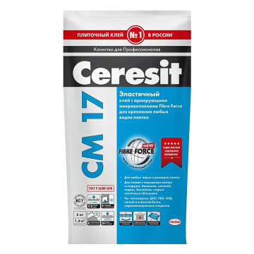 Купить Сeresit CM16/5кг Плиточный клей для керамогранита снаружи, РФ в Нижнем Новгороде