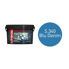 Купить STARLIKE EVO S.340 BLU DENIM затир.смесь (1kg bucket) в Уфе