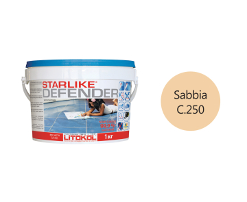 Купить STARLIKE Defender C.240 ANTRACITE антибактер. затир.смесь 1,0 kg bucket в Самаре