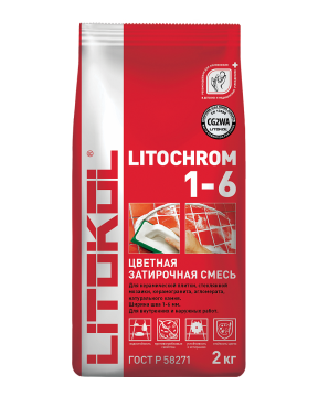 Купить LITOCHROM 1-6 C.510 охра затир. смесь 5kg Al.bag в Самаре