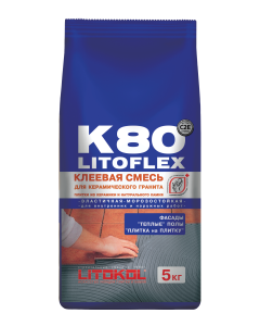 Купить LitoFlex K80-клеевая смесь 5kg Al.bag в Уфе #2
