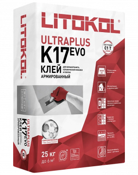 Купить ULTRAPLUS K17 (С1T)  - клеевая смесь  (26kg bag) в Нижнем Новгороде