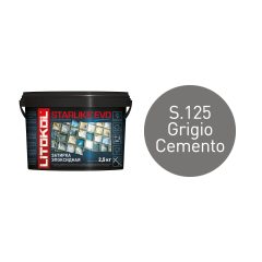 Купить STARLIKE EVO S.125 GRIGIO CEMENTO затир.смесь (2,5kg bucket) в Уфе #2