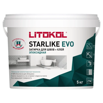 Купить STARLIKE EVO S.410 VERDE SMERALDO затир.смесь (5kg bucket) в Нижнем Новгороде