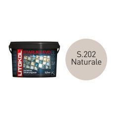 Купить STARLIKE EVO S.202 NATURALE затир.смесь (2,5kg bucket) в Уфе #2