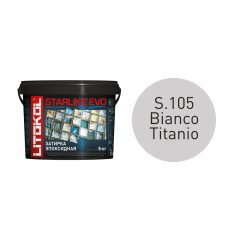Купить STARLIKE EVO S.105 BIANCO TITANIO затир.смесь (5kg bucket) в Уфе #2