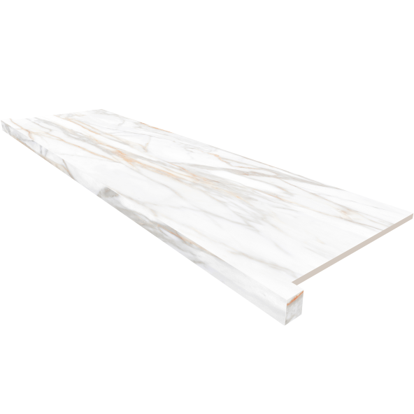 Купить Подоконник фронтальный SM02 33х120 полир. с боковыми выступами в Краснодаре-1