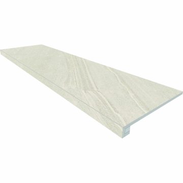Купить Комплект (Ступень GB01 (33x120x9) непол. (прямоугол. бортик) без насечек + Подступенок (14,5x120x9)) в Уфе
