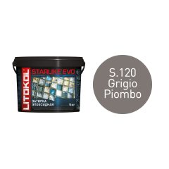Купить STARLIKE EVO S.120 GRIGIO PIOMBO затир.смесь (5kg bucket) в Уфе #2