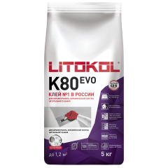 Купить LitoFlex K80-клеевая смесь 5kg Al.bag в Уфе