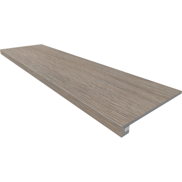 Купить Комплект (Ступень KW02 (33x120x9) структур. (прямоугол. бортик) без насечек + Подступенок (14,5x120x9)) в Уфе