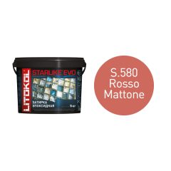 Купить STARLIKE EVO S.580 ROSSO MATTONE затир.смесь (5kg bucket) в Уфе