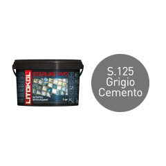 Купить STARLIKE EVO S.125 GRIGIO CEMENTO затир.смесь (1kg bucket) в Уфе #2