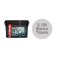 Купить STARLIKE EVO S.105 BIANCO TITANIO затир.смесь (2,5kg bucket) в Уфе #2