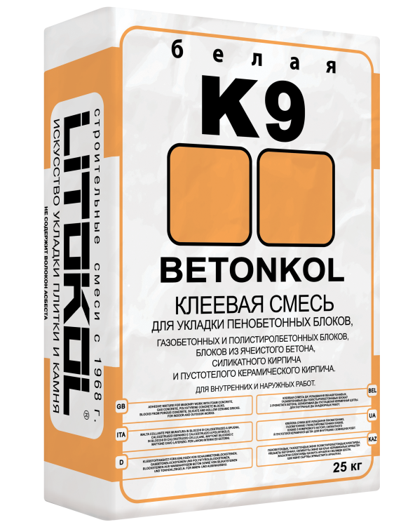 Купить Betonkol K9-клеевая смесь 25kg bag в Новосибирске-1
