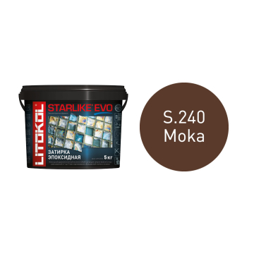 Купить STARLIKE EVO S.240 MOKA эпоксидный состав 5kg bucket в Нижнем Новгороде-1